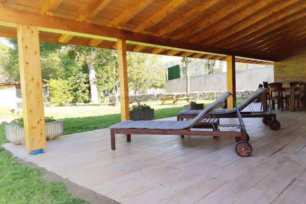 Villa La Granjita del río Nava de Ordunte Exterior foto